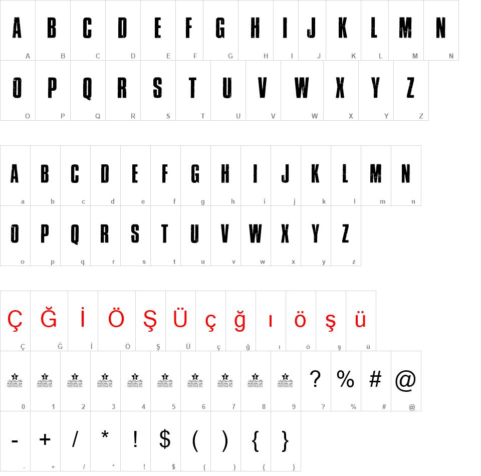 Cross Town font